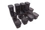 Hermia Set de Cajas de Almacenaje de 12 Piezas, Antracita